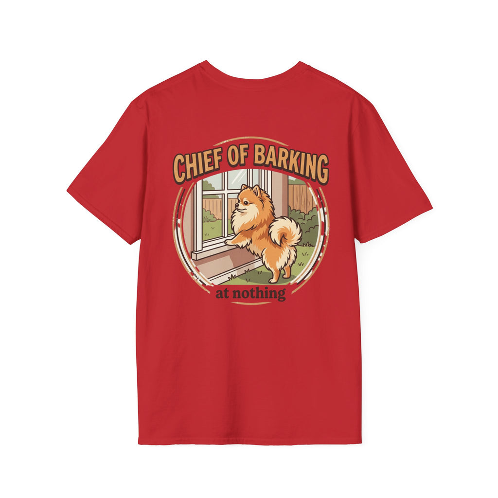 Pomeranian Chief of Barking T-Shirt