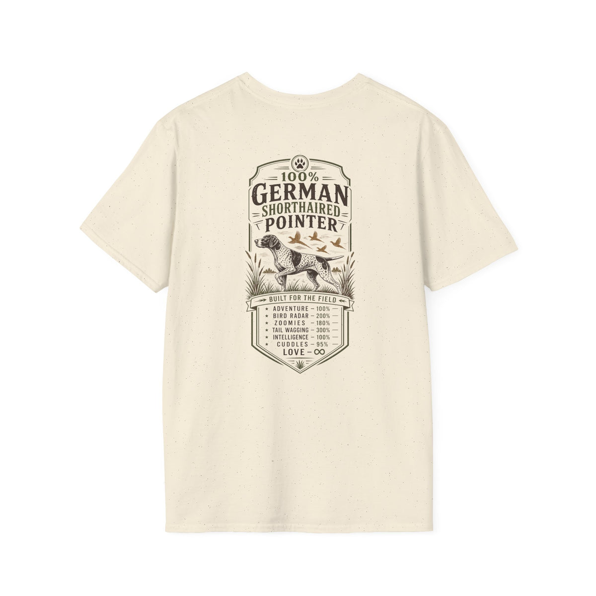 German Shorthaired Pointer — Vintage Hunting Bird Design