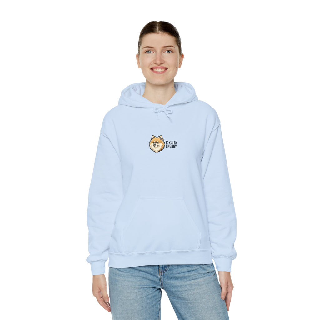 Pomeranian 'Chief of Barking at Nothing' Hoodie