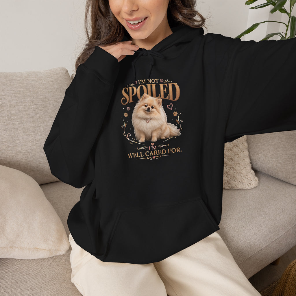 Pomeranian “Spoiled & Well Cared For” Hoodie