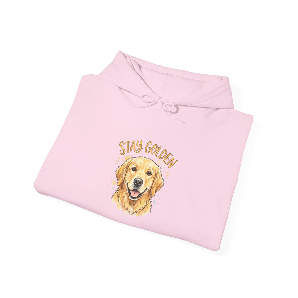 Stay Golden Golden Retriever Hoodie — Cute Dog Lover Sweatshirt