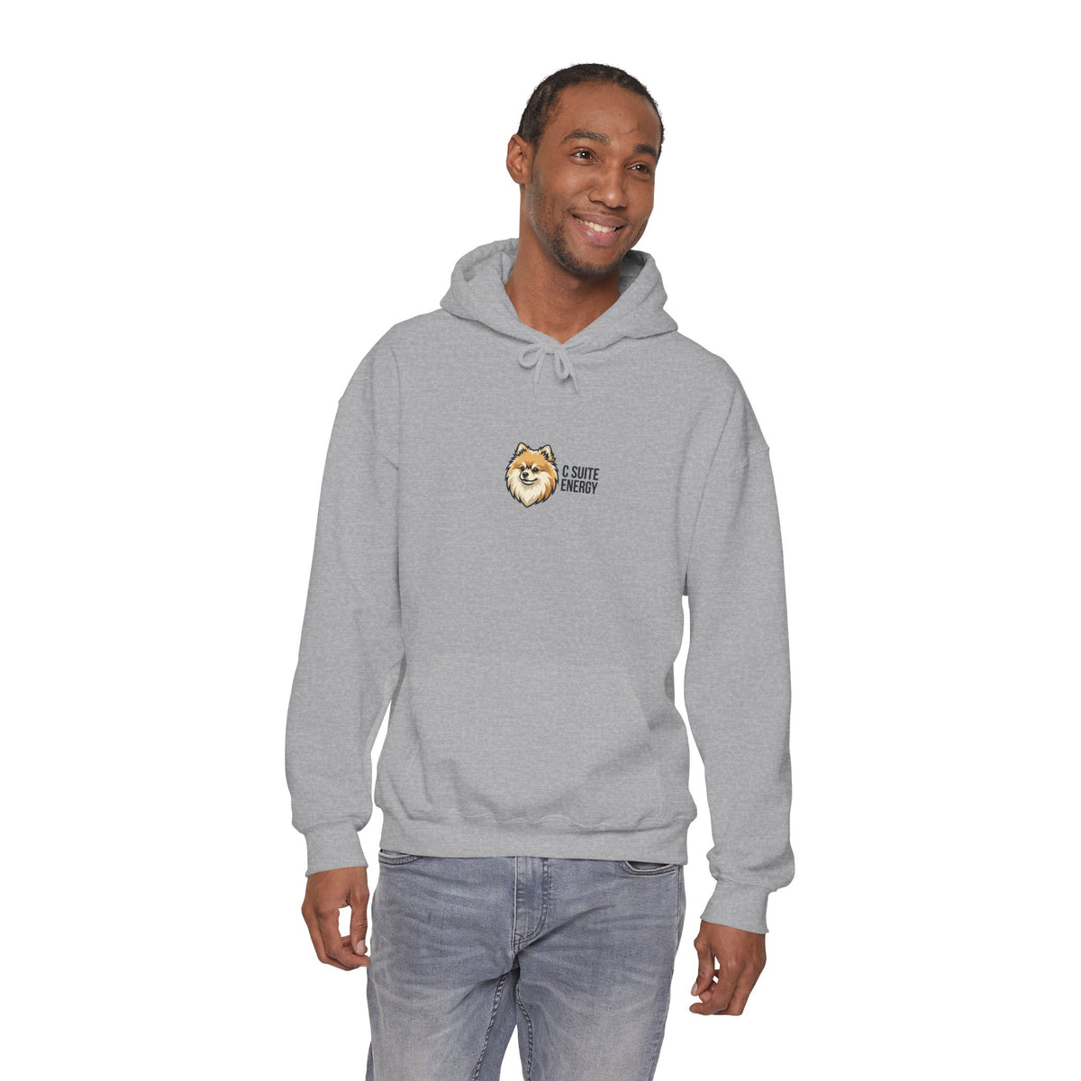 Pomeranian 'Chief of Barking at Nothing' Hoodie