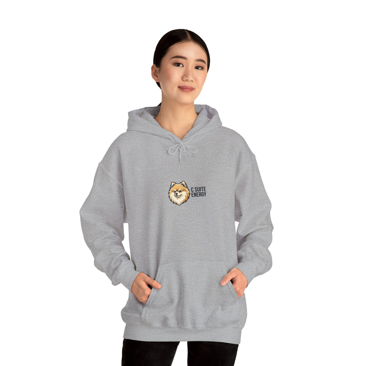 Pomeranian 'Chief of Barking at Nothing' Hoodie