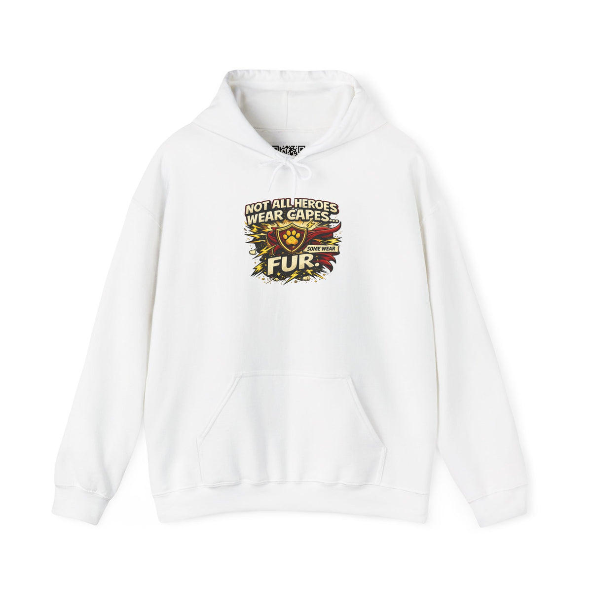 German Shepherd Protector Hoodie — "Not All Heroes Wear Capes" Dog Lover Pullover