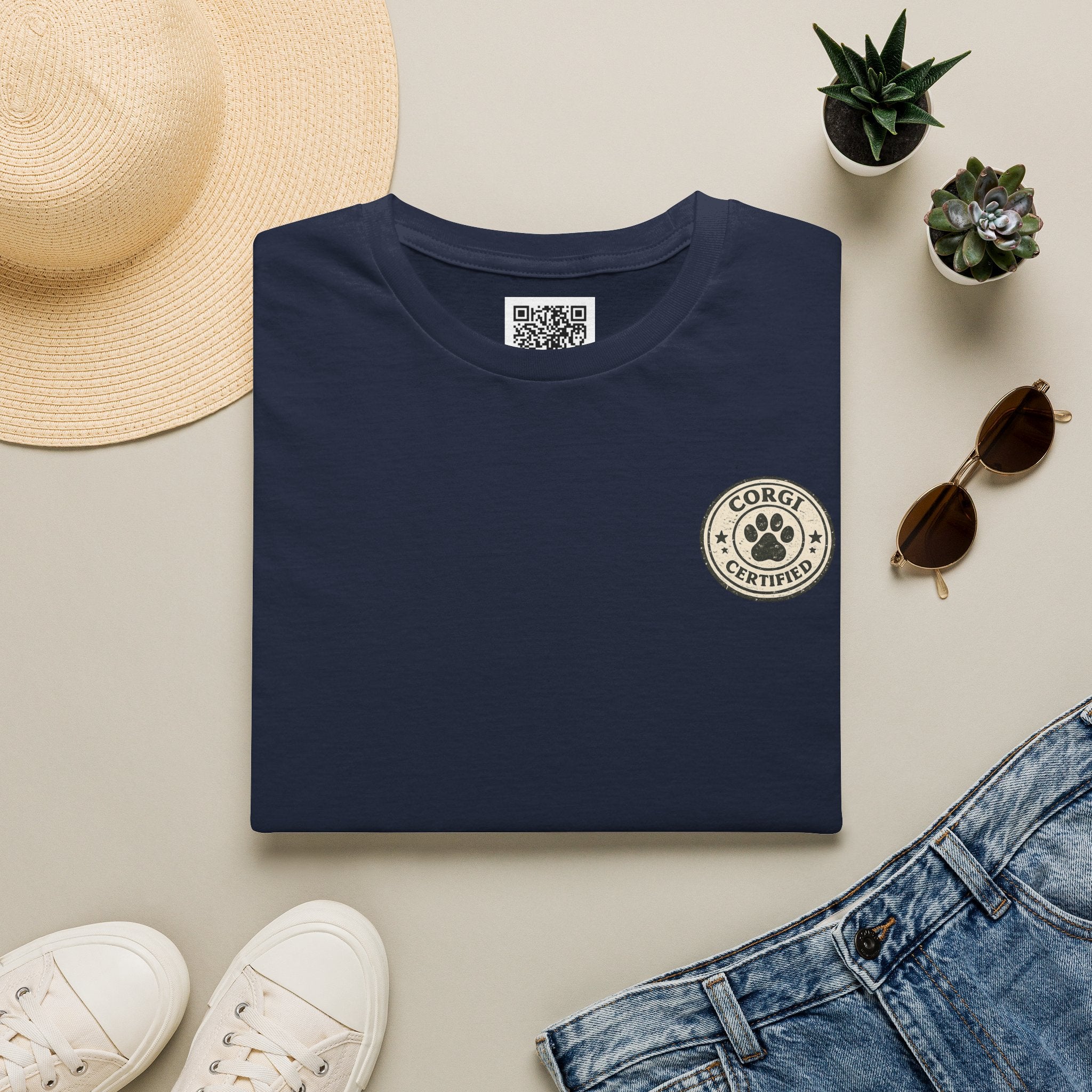 Corgi Certified Badge T-Shirt