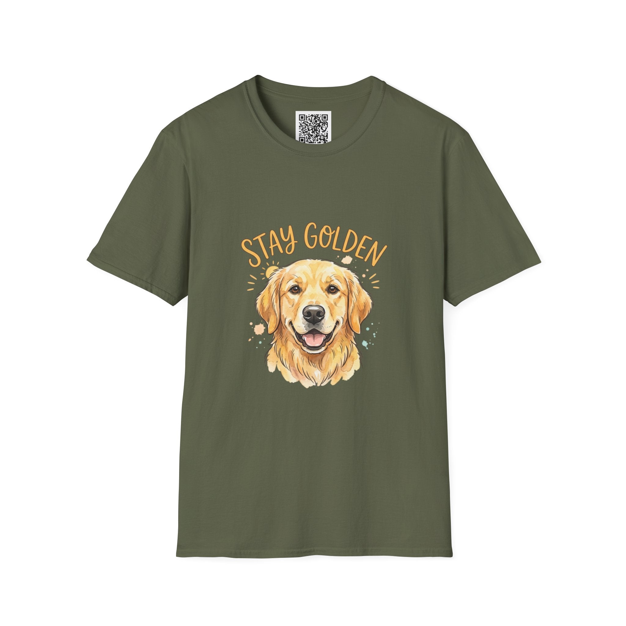 "Stay Golden" Golden Retriever Graphic Tee
