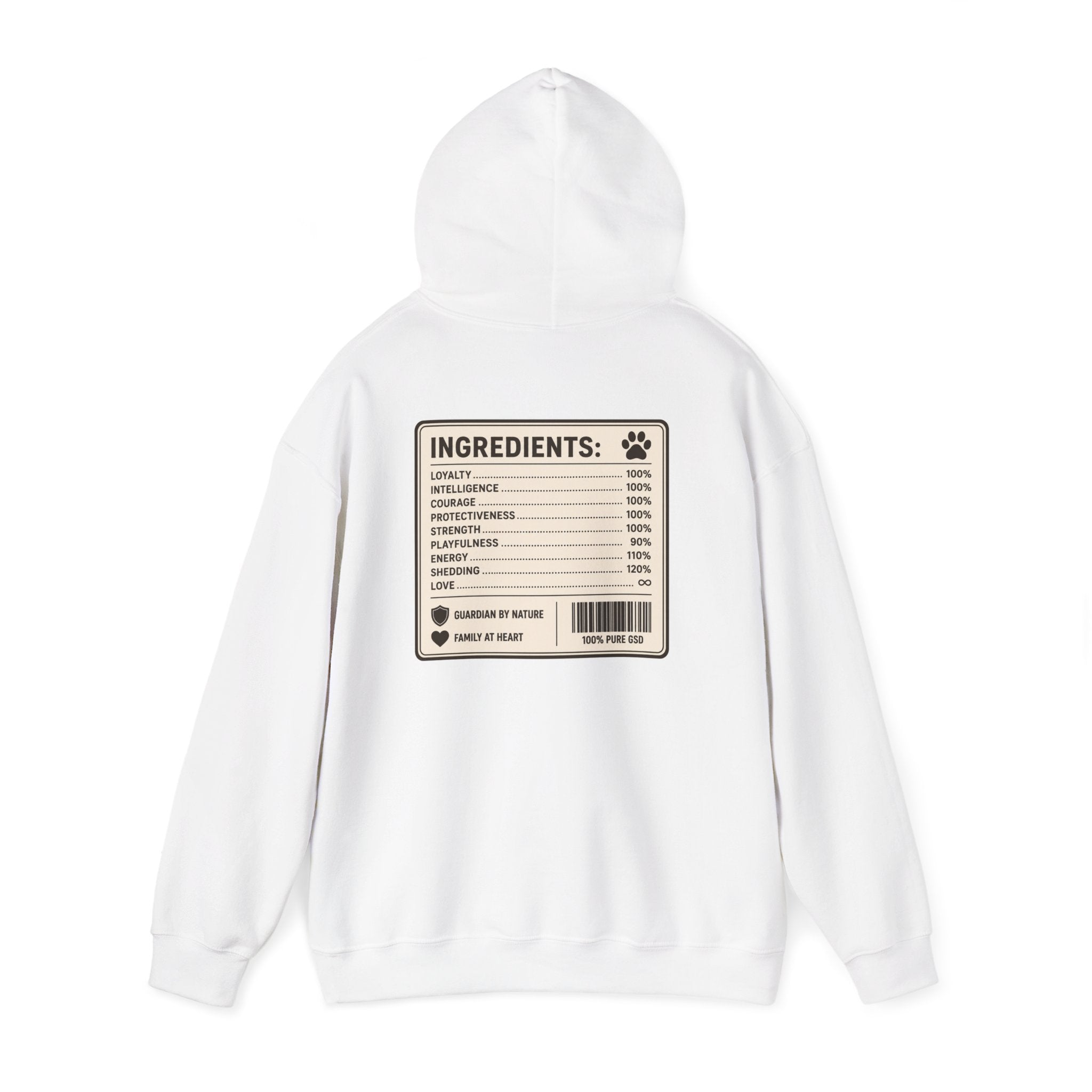 – "100% Pure" GSD Hoodie