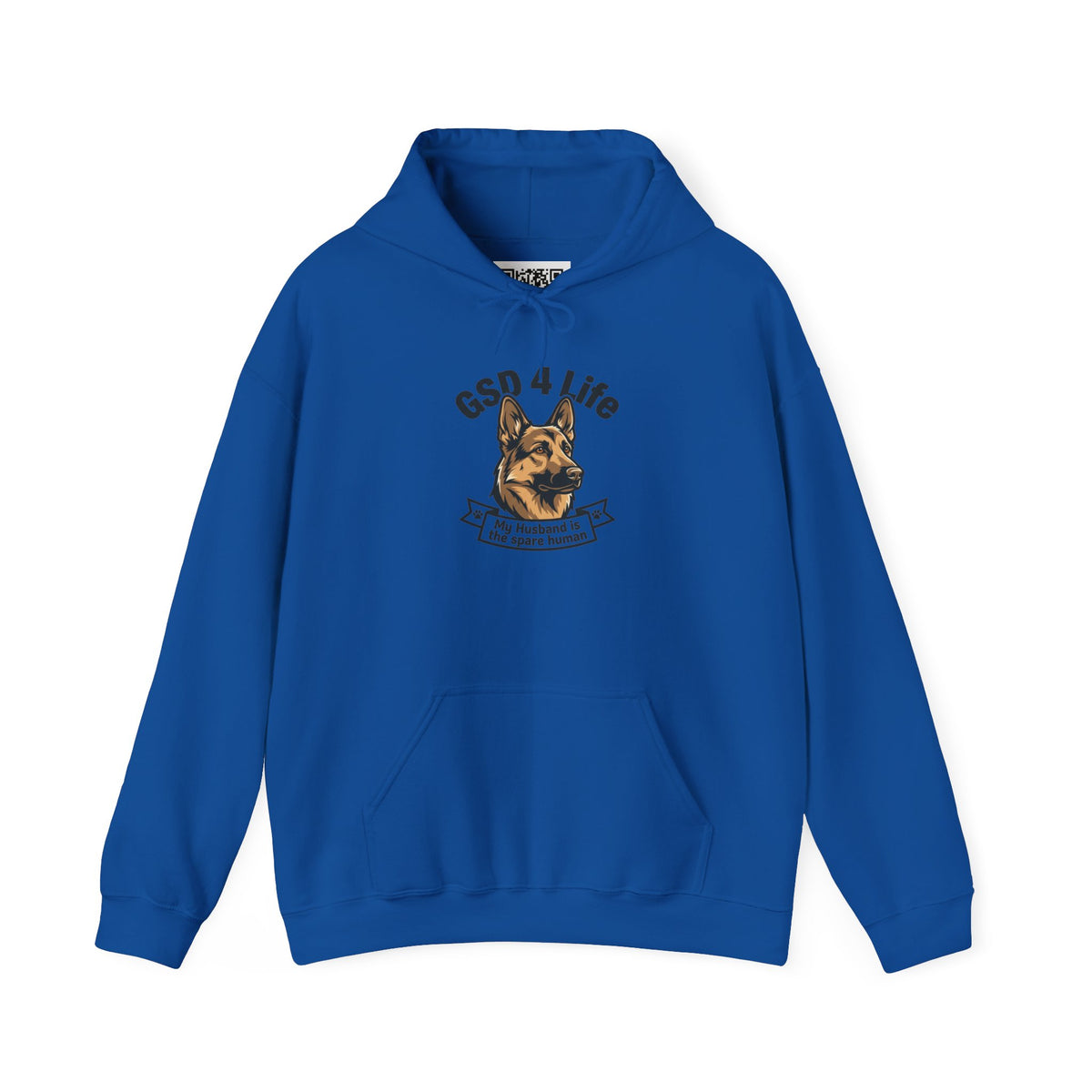 GSD 4 Life Hoodie — my husband is the spare human