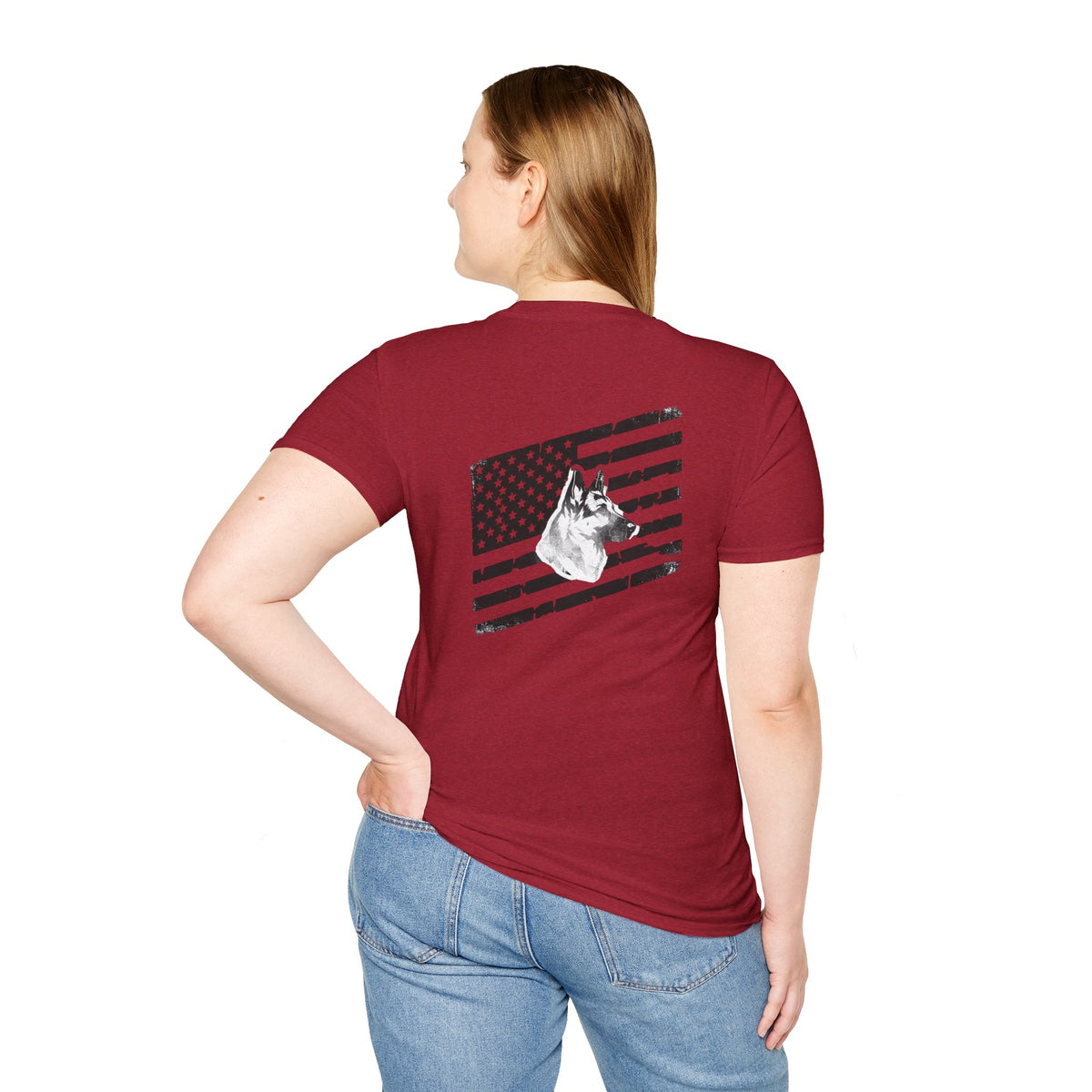 United States EST 1776 T-Shirt | Patriotic Vintage Script Tee