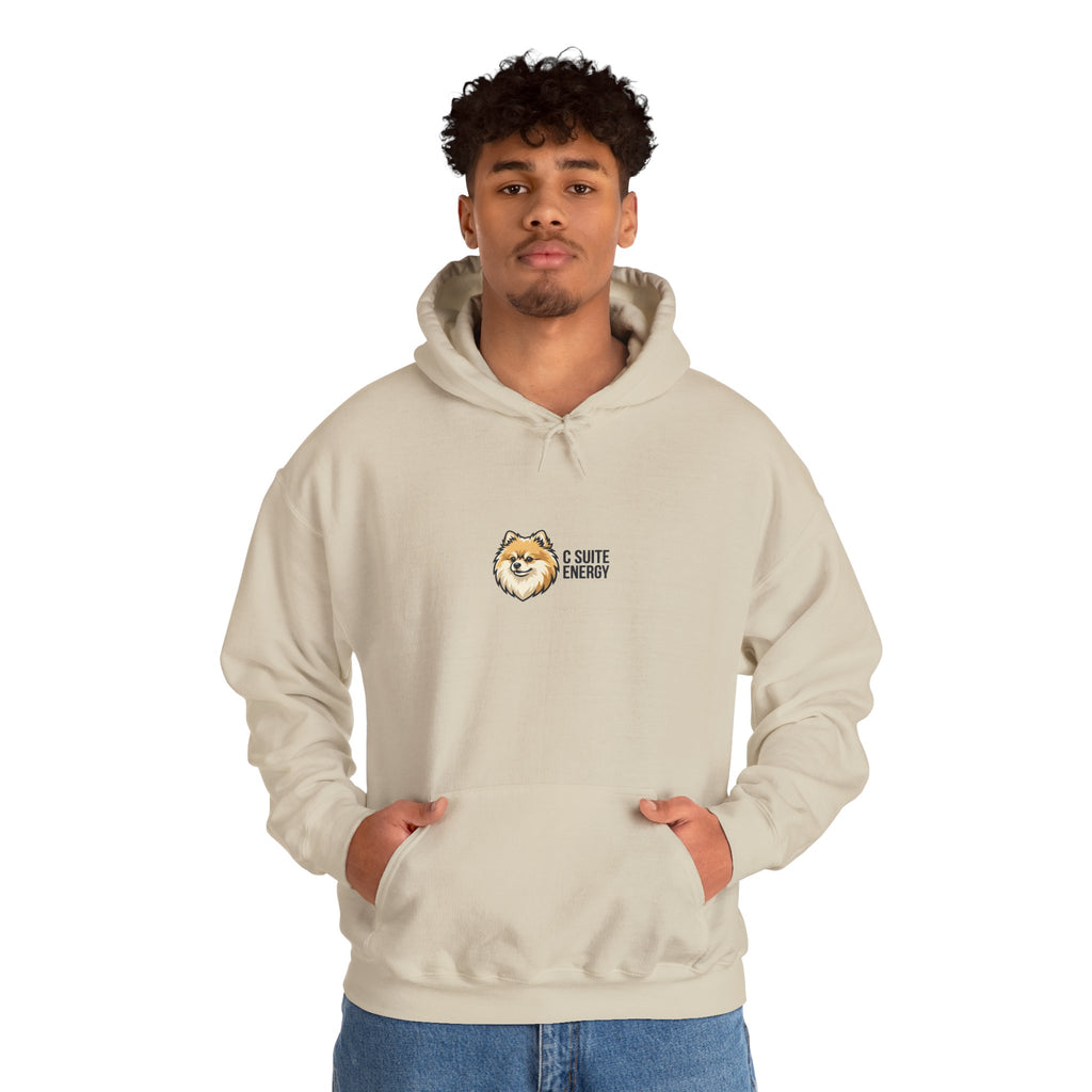 Pomeranian 'Chief of Barking at Nothing' Hoodie
