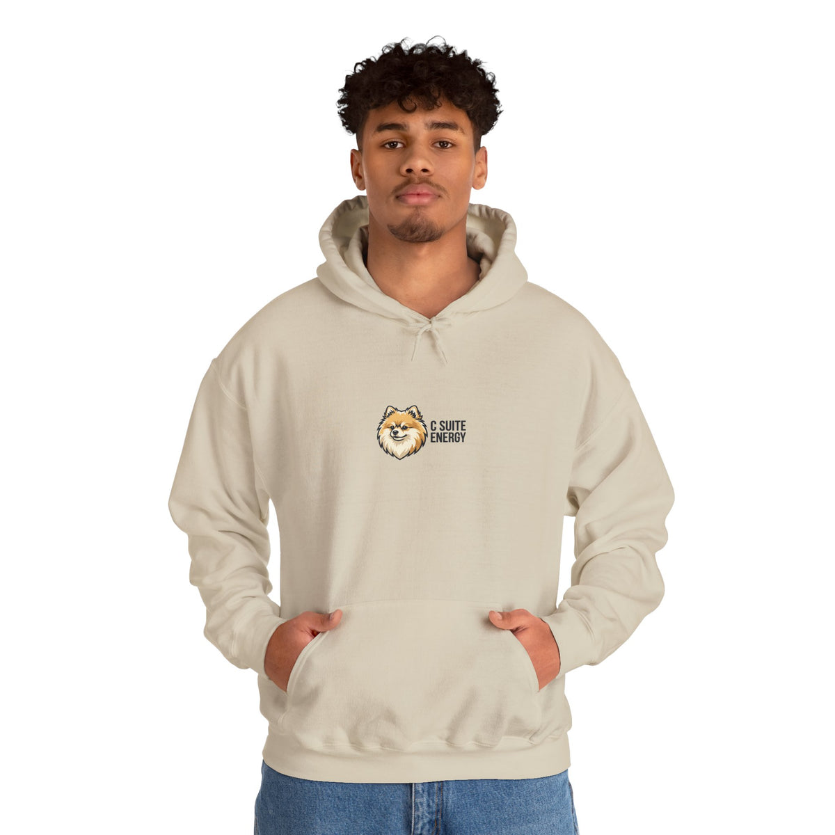 Pomeranian 'Chief of Barking at Nothing' Hoodie