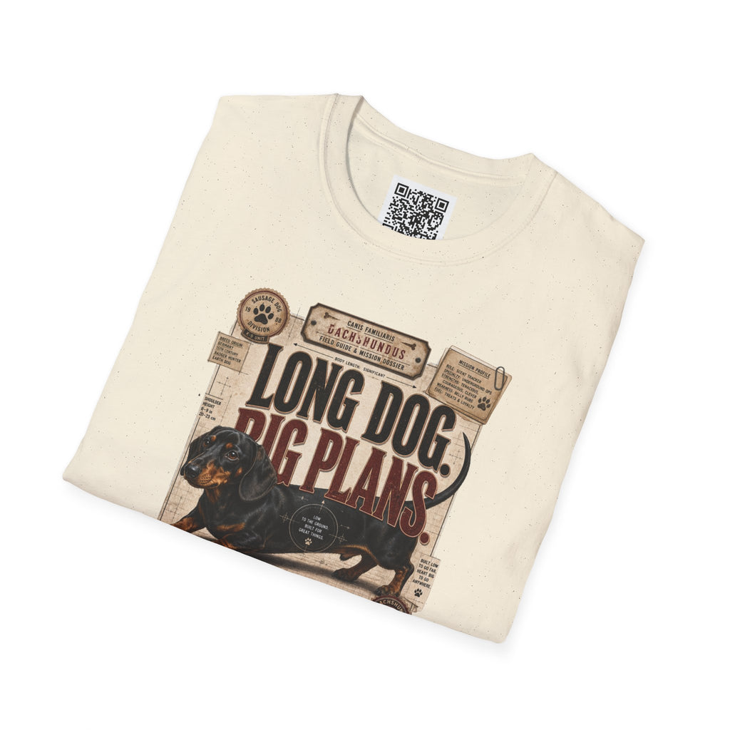 Long Dog, Big Plans Dachshund T-Shirt