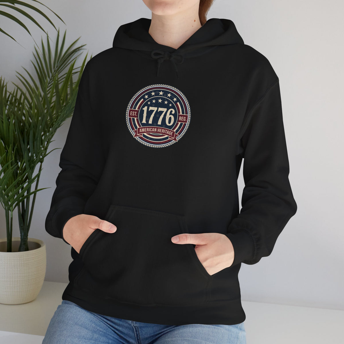 Guardians of the Night Hoodie – Patriotic American Flag Sweatshirt