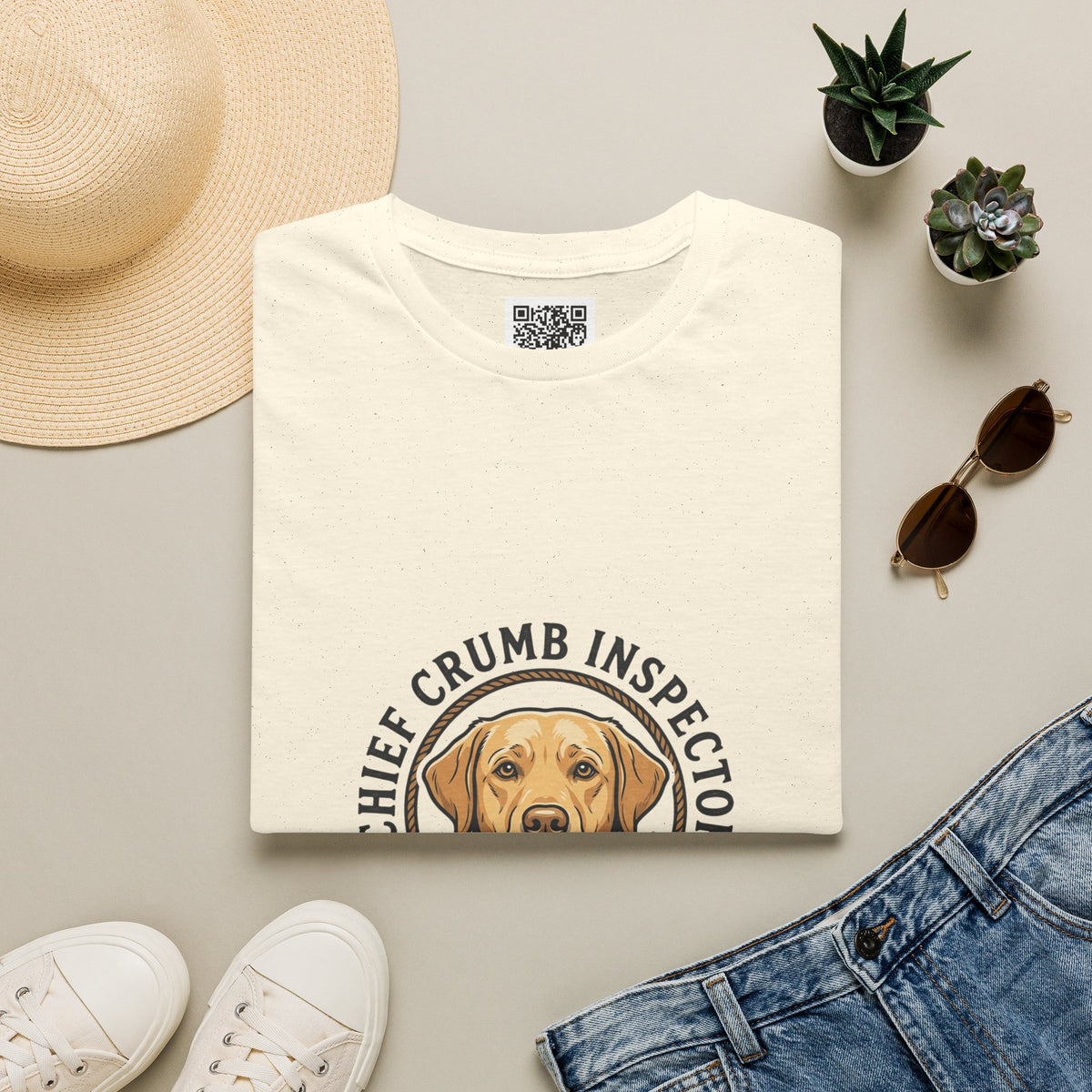 Labrador Retriever Crumb Inspector T-Shirt