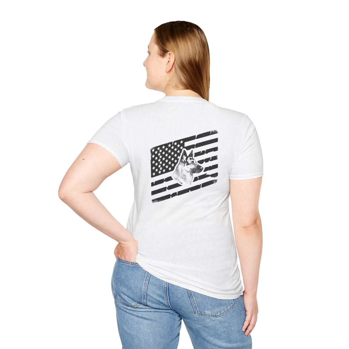 United States EST 1776 T-Shirt | Patriotic Vintage Script Tee