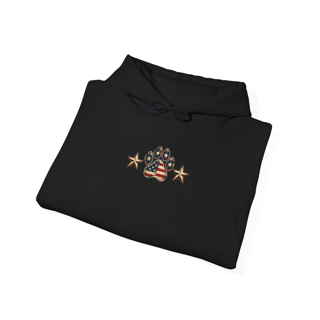 Guardian Loyal & Free Hoodie - Patriotic American Flag Eagle Design