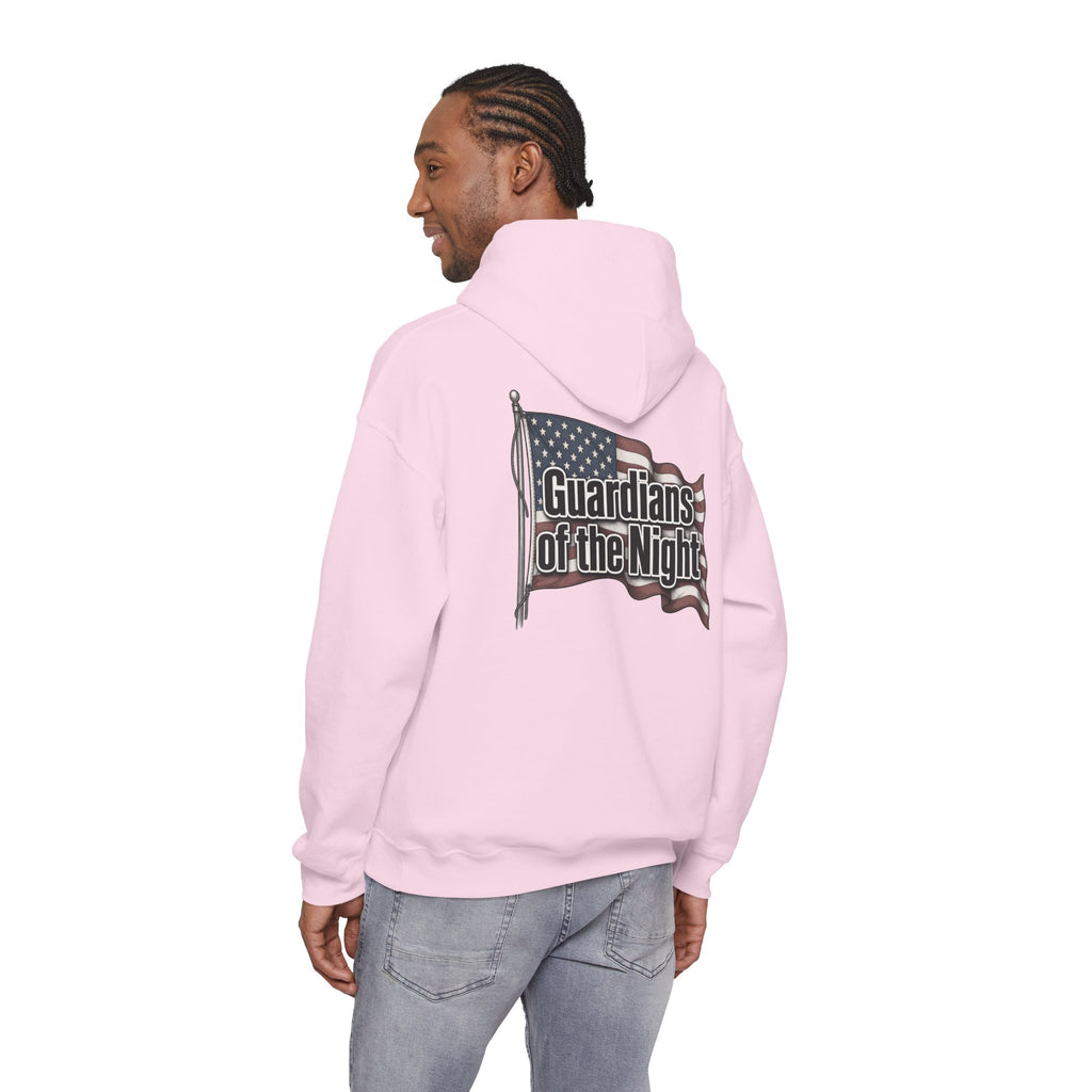 Guardians of the Night Hoodie – Patriotic American Flag Sweatshirt