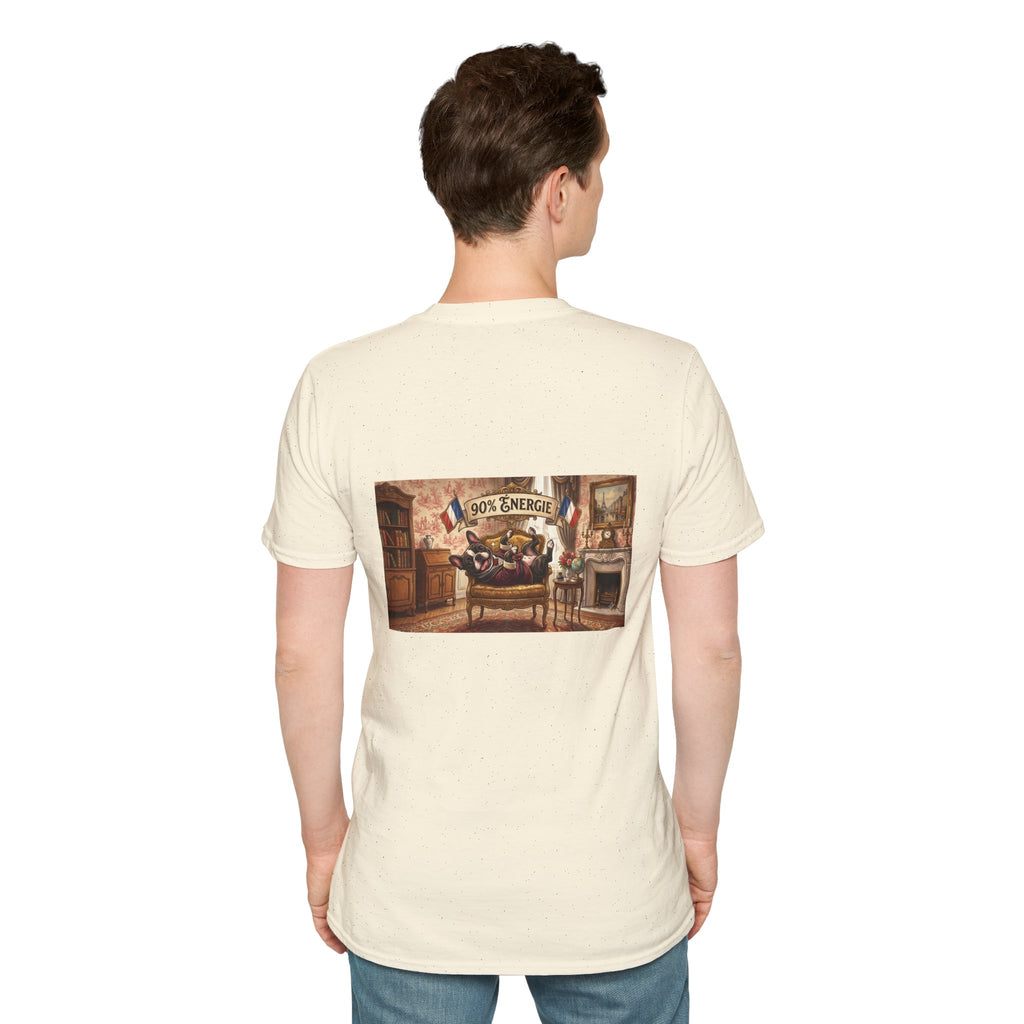French Bulldog 90% Energy T-Shirt Graphic Tee