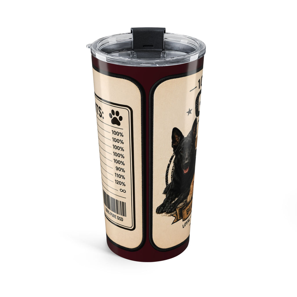 GSD — 'Pure Breed' Travel Coffee Cup 20oz