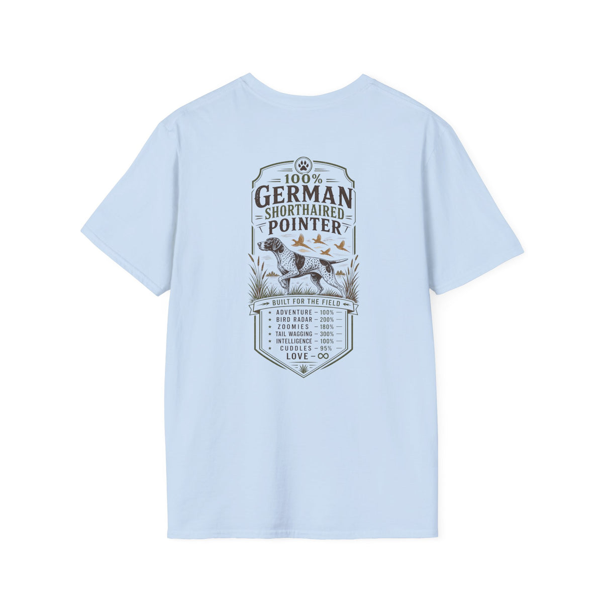 German Shorthaired Pointer — Vintage Hunting Bird Design