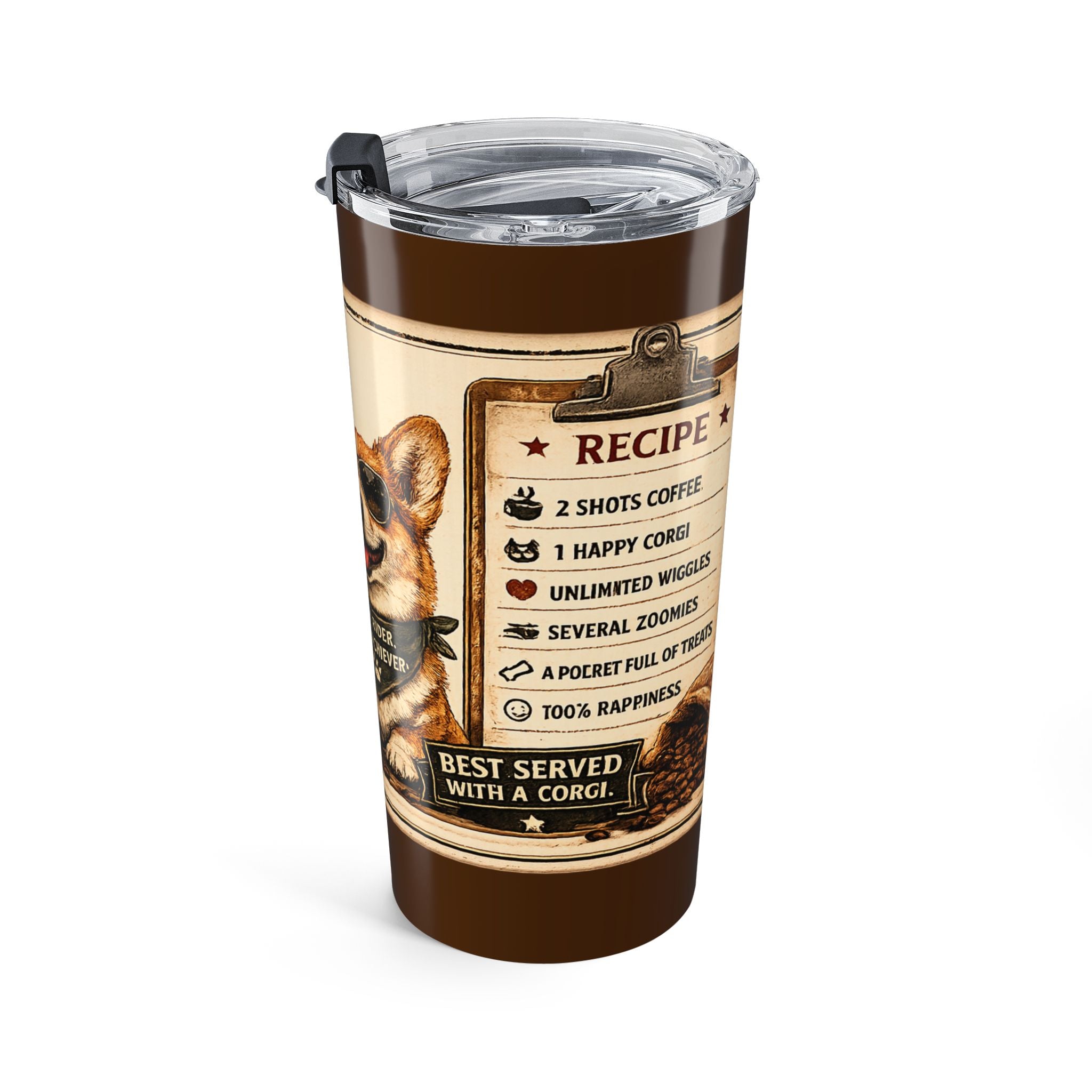 Corgi -Morning Fuel Tumbler