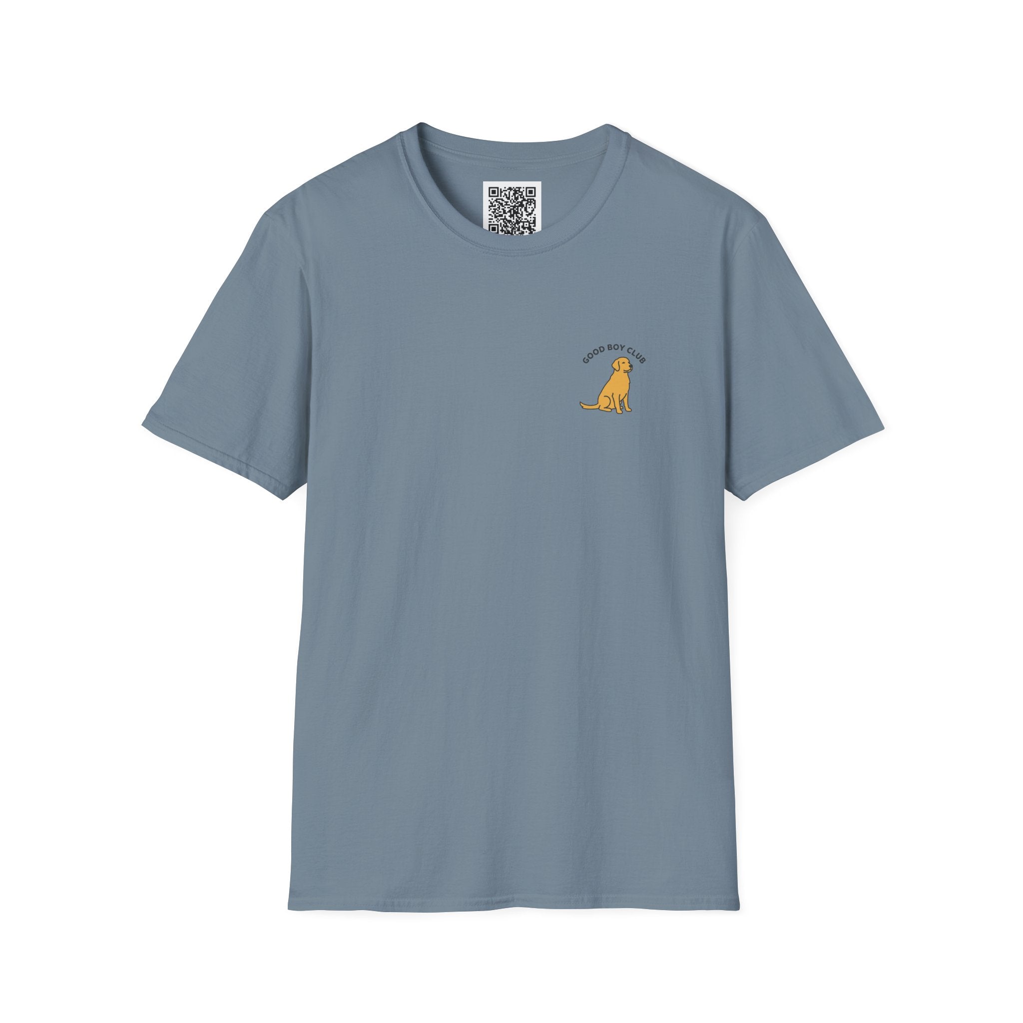 Golden Retriever Good Boy Club Print T-Shirt