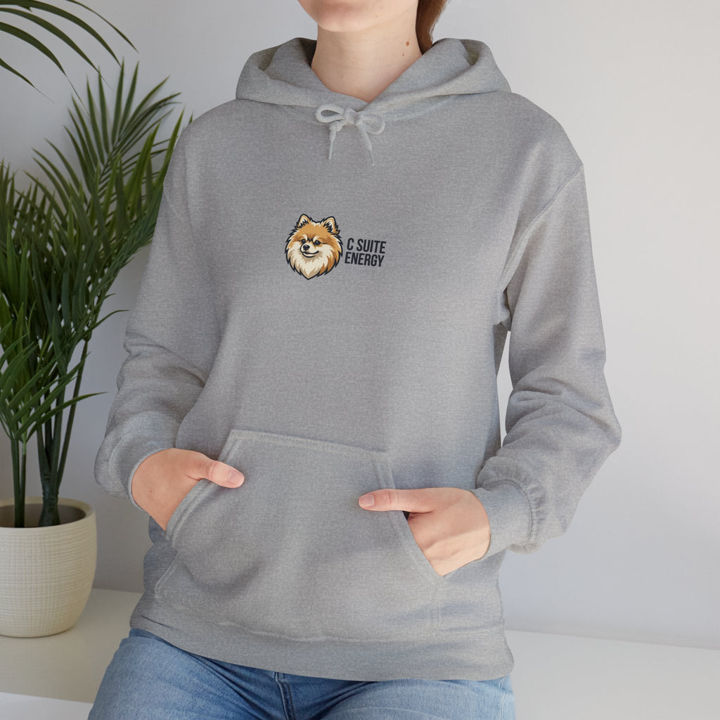 Pomeranian 'Chief of Barking at Nothing' Hoodie