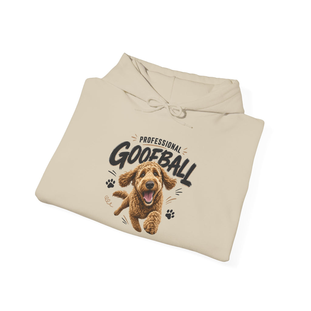 "Professional Goofball" Playful Dog Graphic Pullover