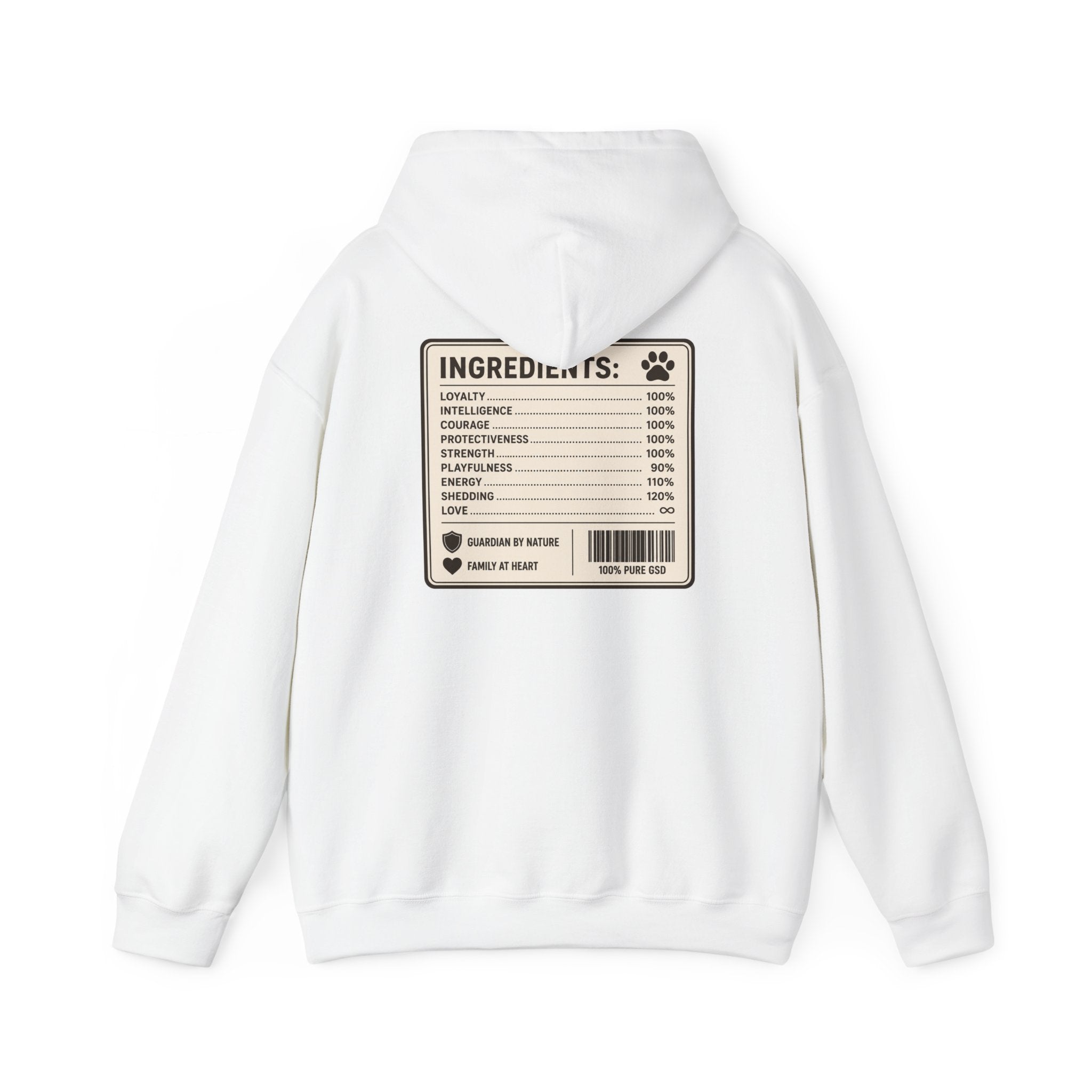 – "100% Pure" GSD Hoodie