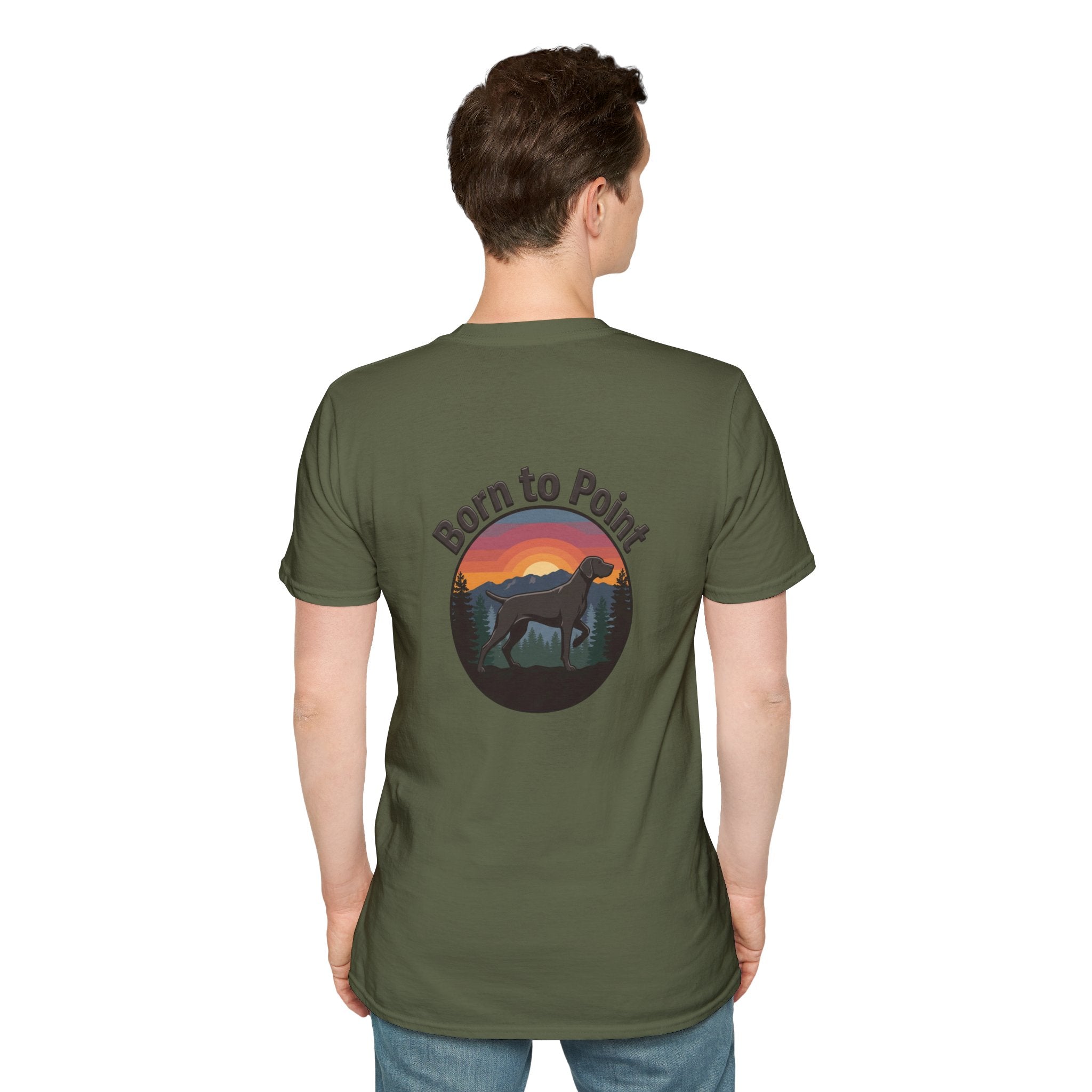 GSP Est. 1870s Born to Point Logo T-Shirt