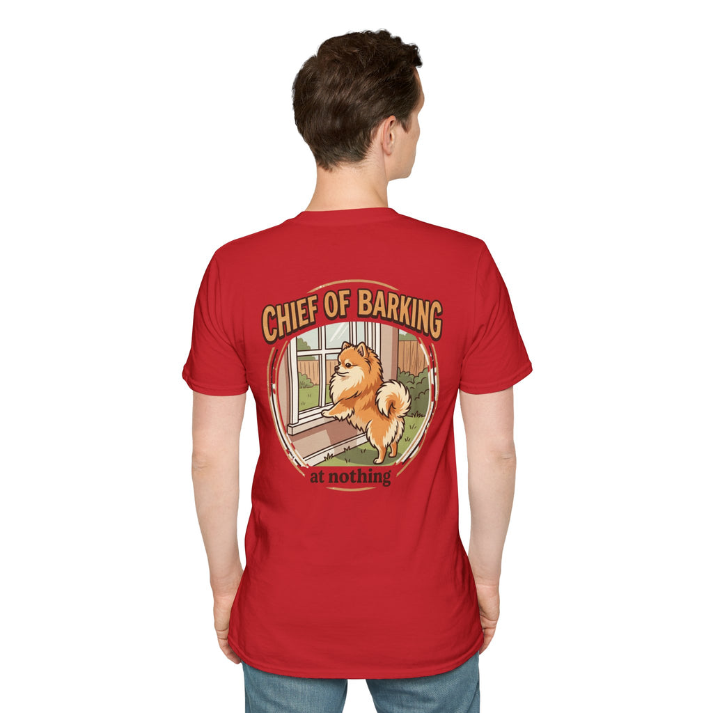Pomeranian Chief of Barking T-Shirt