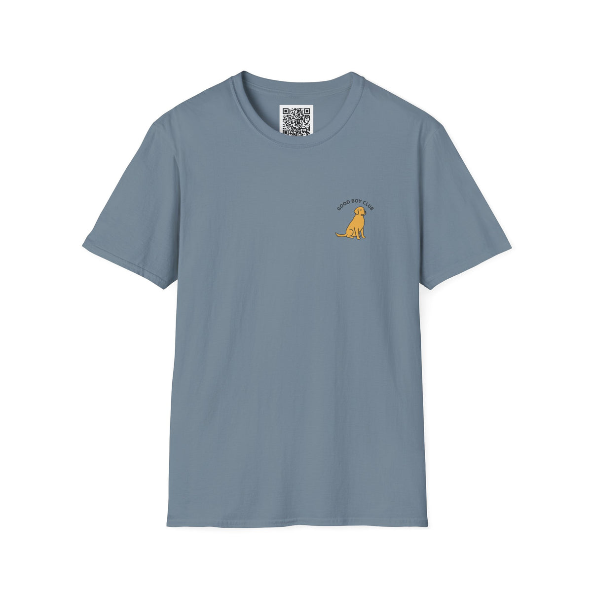 Golden Retriever Good Boy Club Print T-Shirt