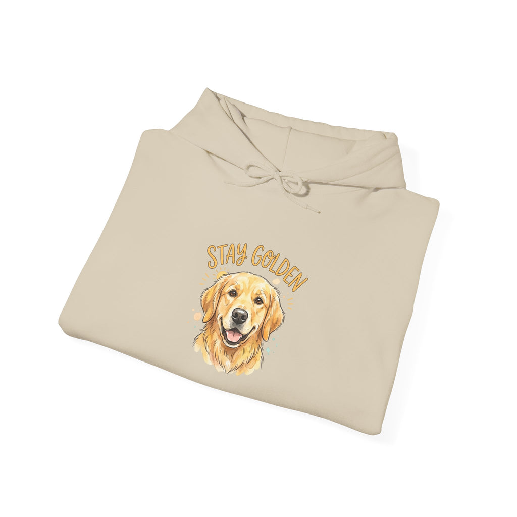 Stay Golden Golden Retriever Hoodie — Cute Dog Lover Sweatshirt