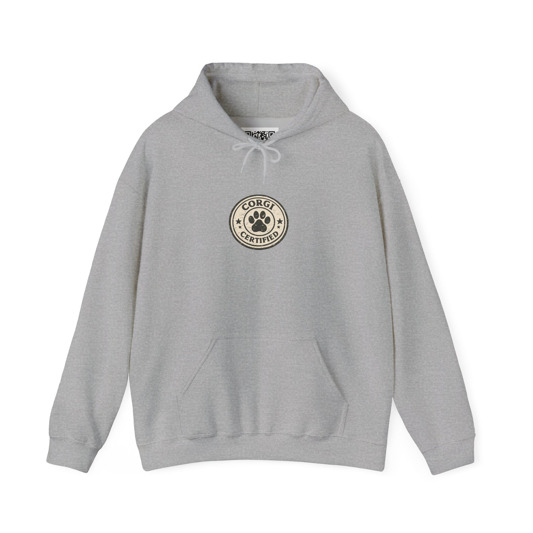Corgi High Achiever Hoodie — 'Low Risk, High Achiever'