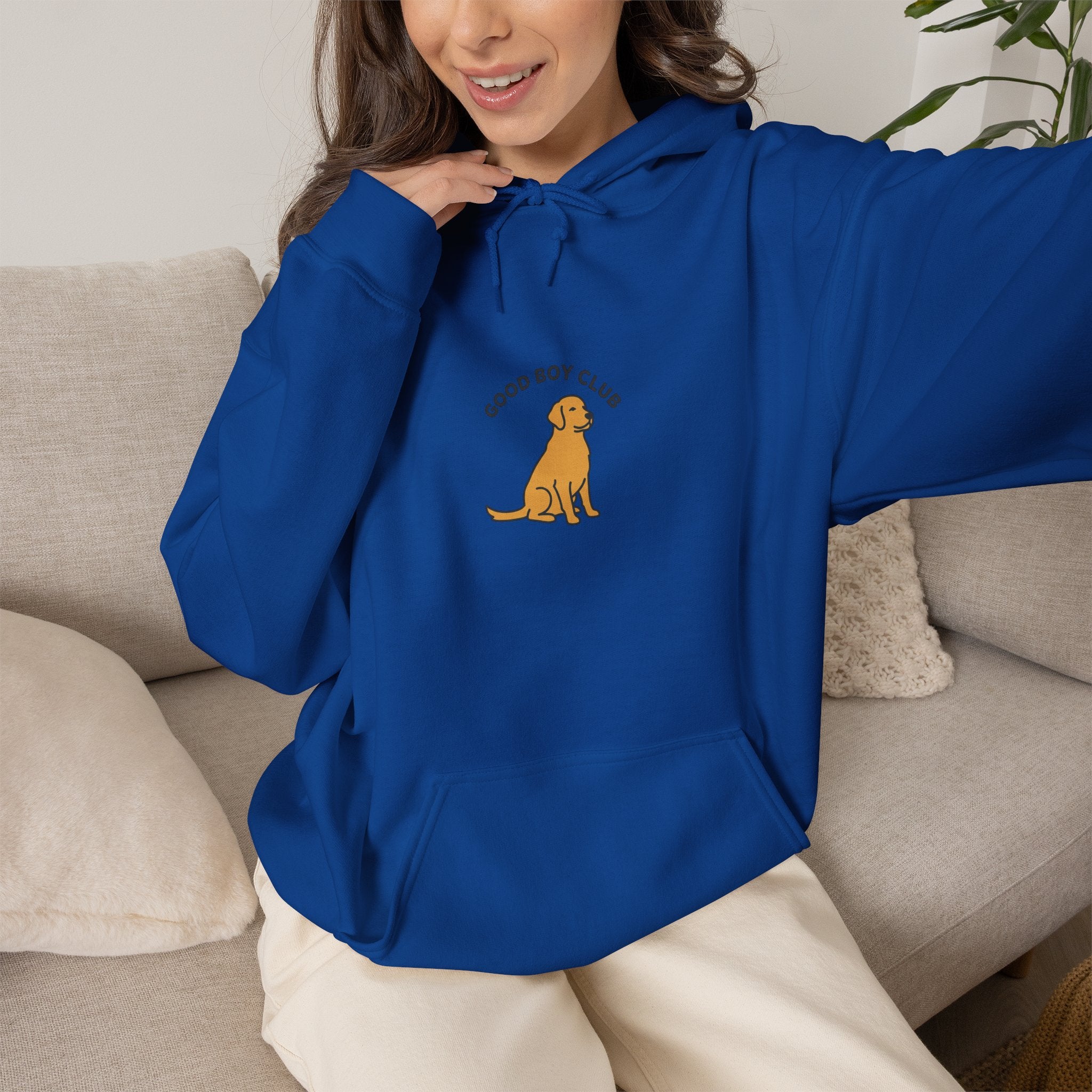 Golden Retriever Hoodie — "Loyal to the Core" Dog Lover Pullover