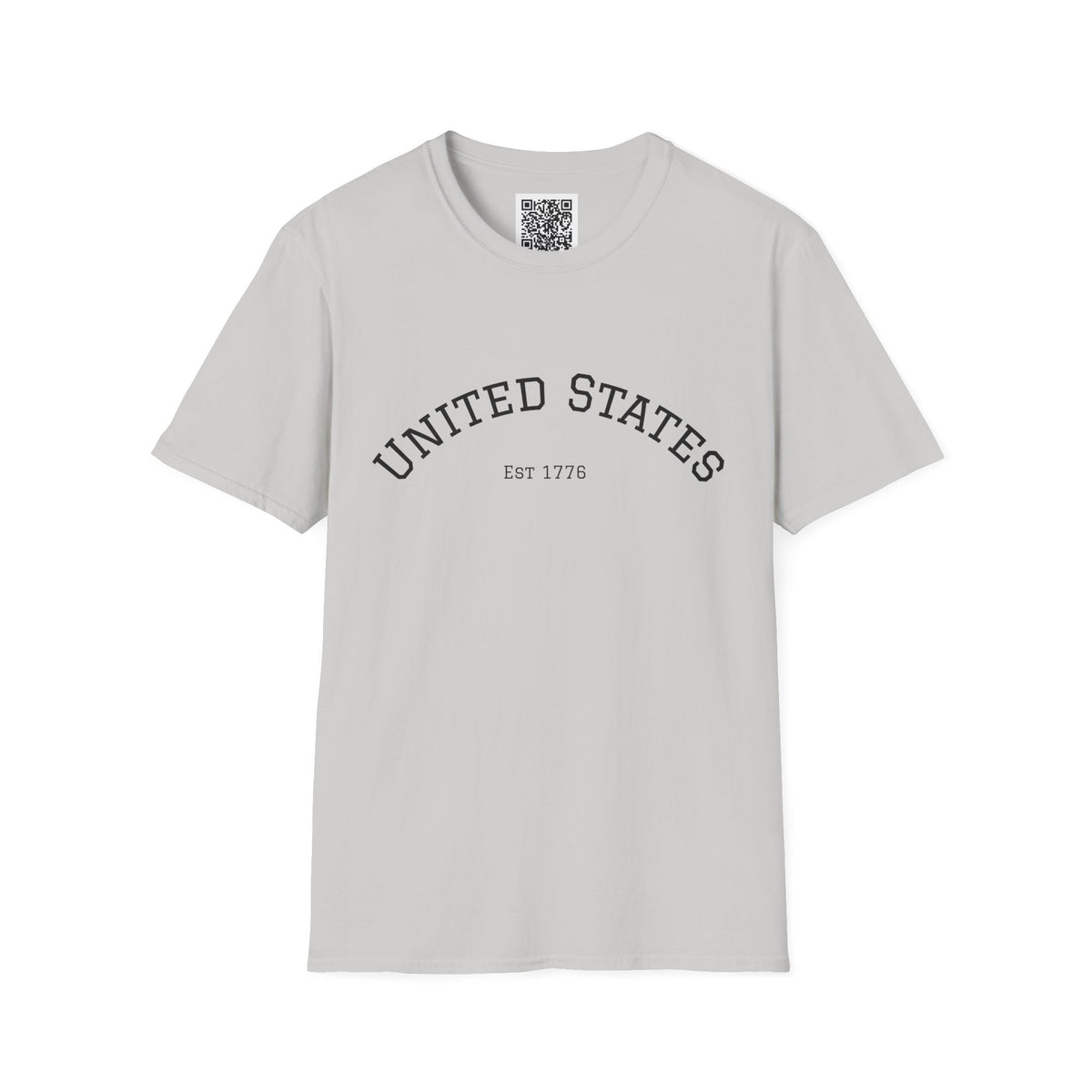 United States EST 1776 T-Shirt | Patriotic Vintage Script Tee