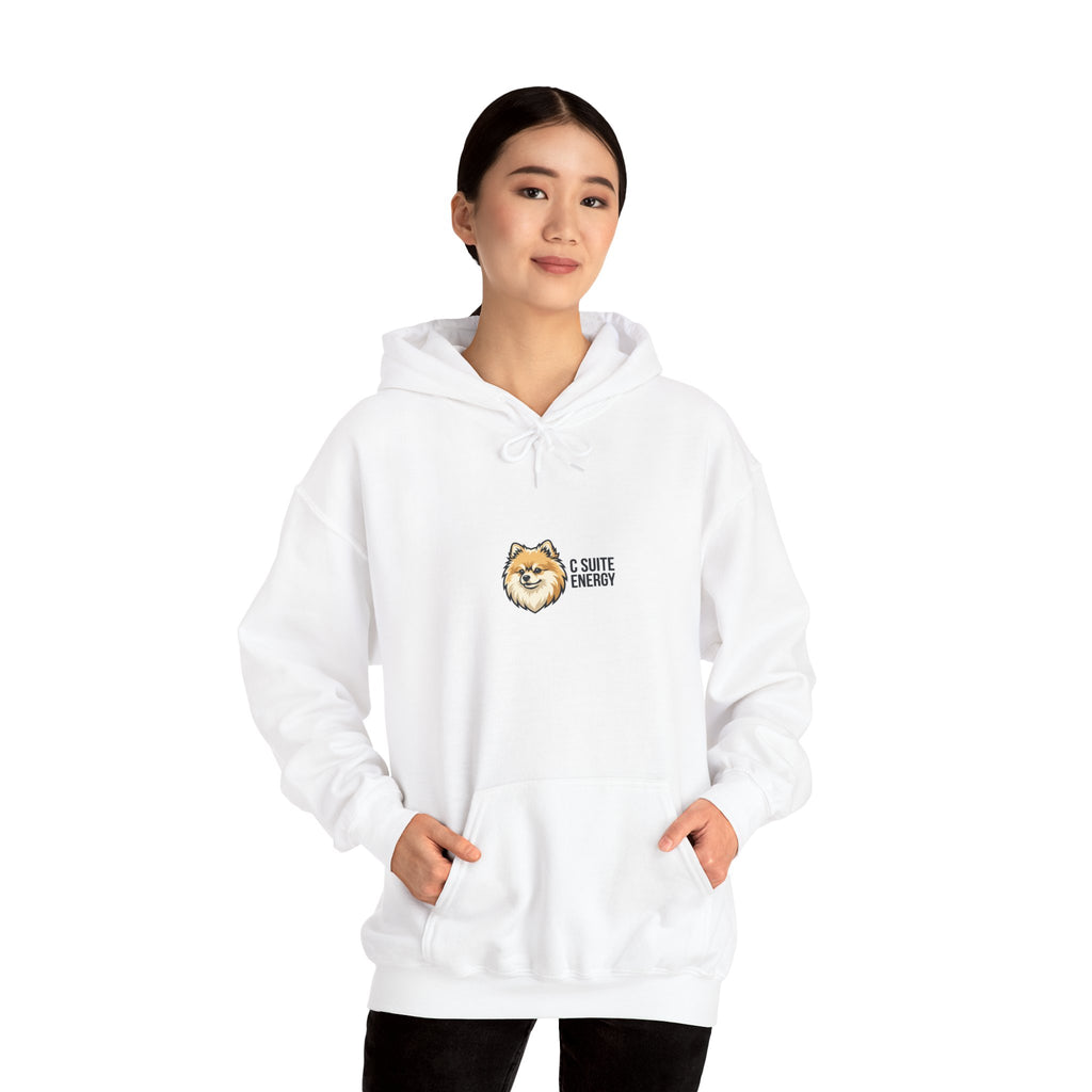 Pomeranian 'Chief of Barking at Nothing' Hoodie