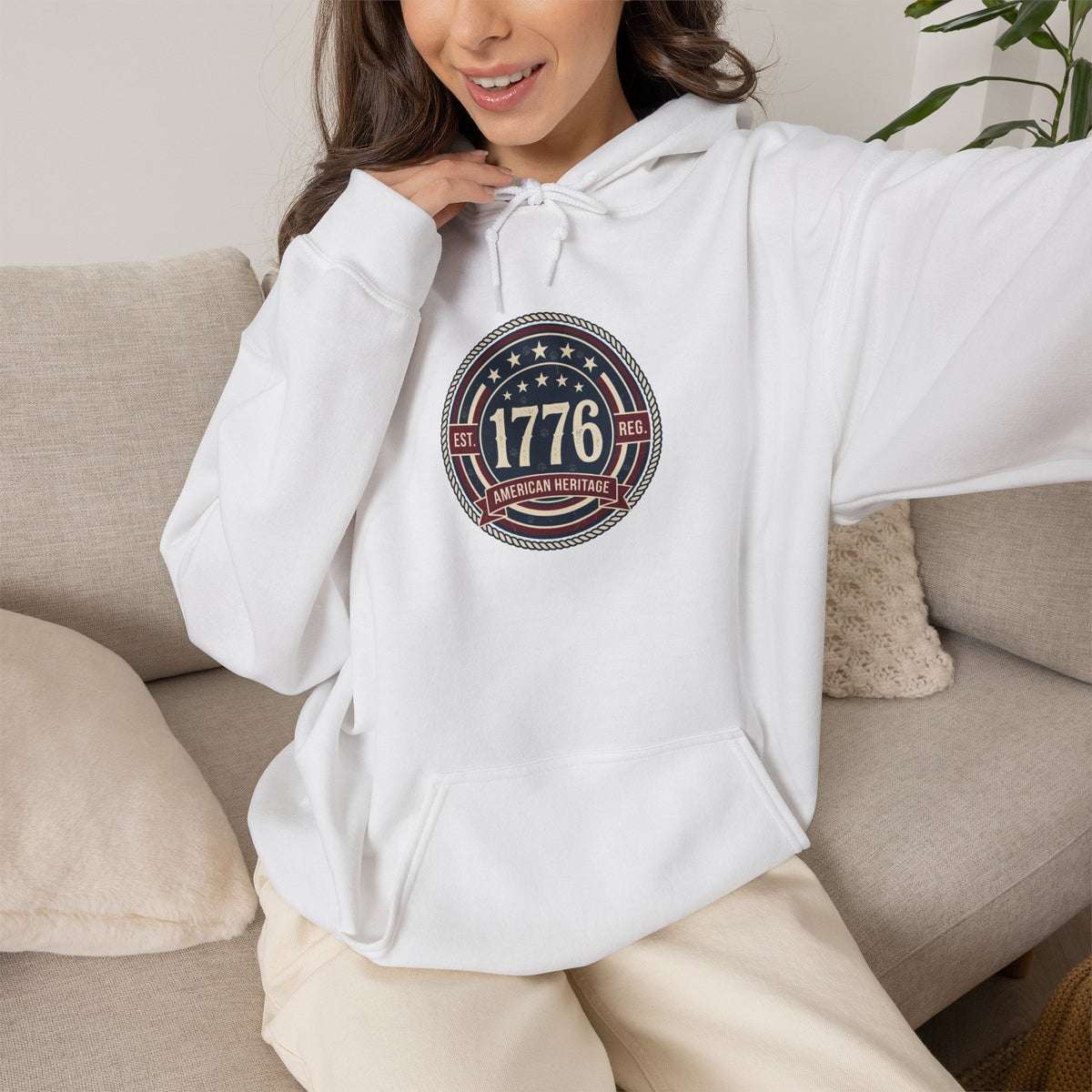Guardians of the Night Hoodie – Patriotic American Flag Sweatshirt