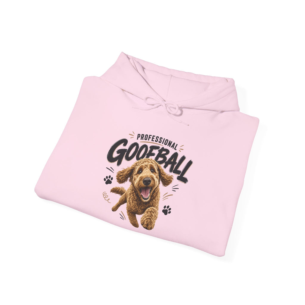 "Professional Goofball" Playful Dog Graphic Pullover