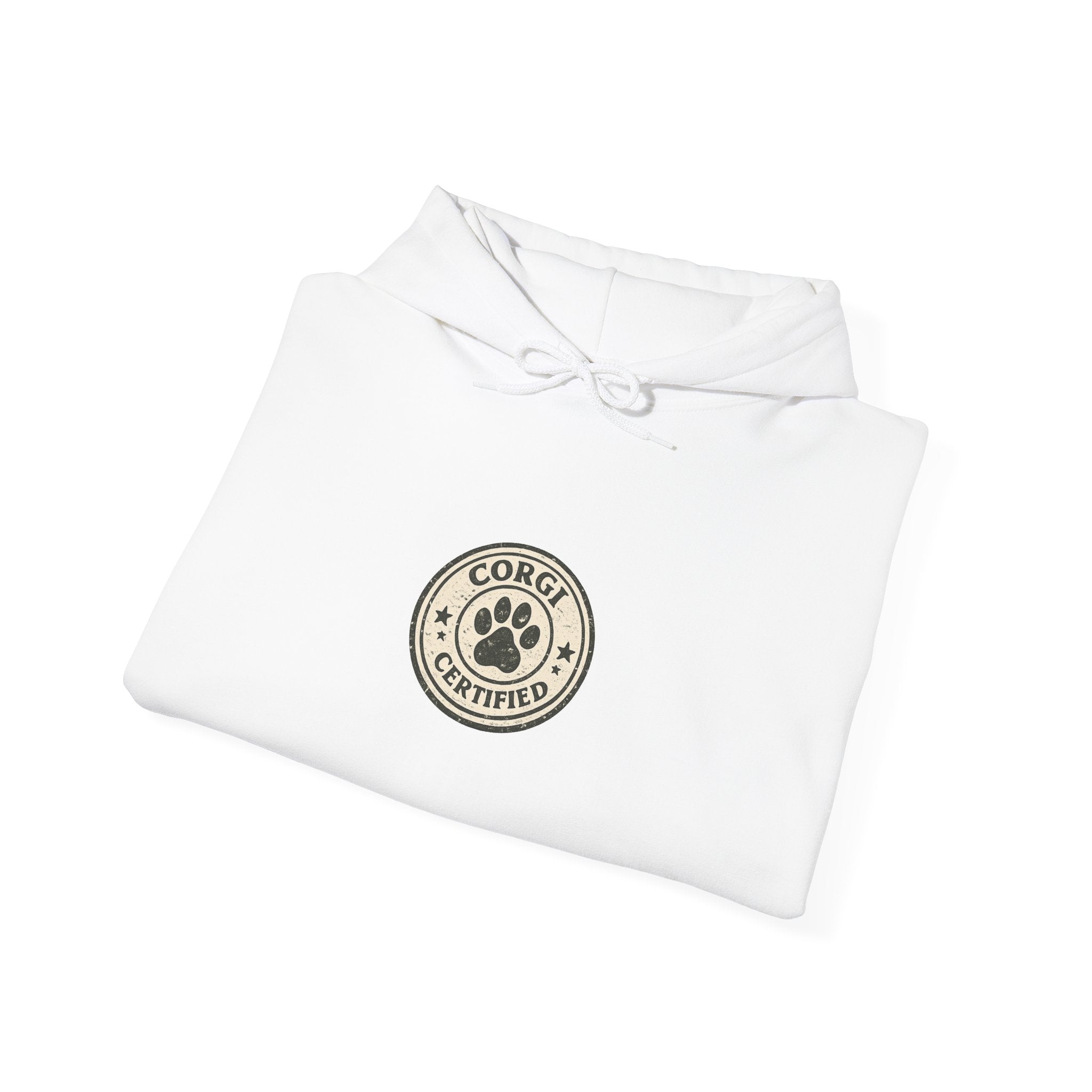 Corgi High Achiever Hoodie — 'Low Risk, High Achiever'