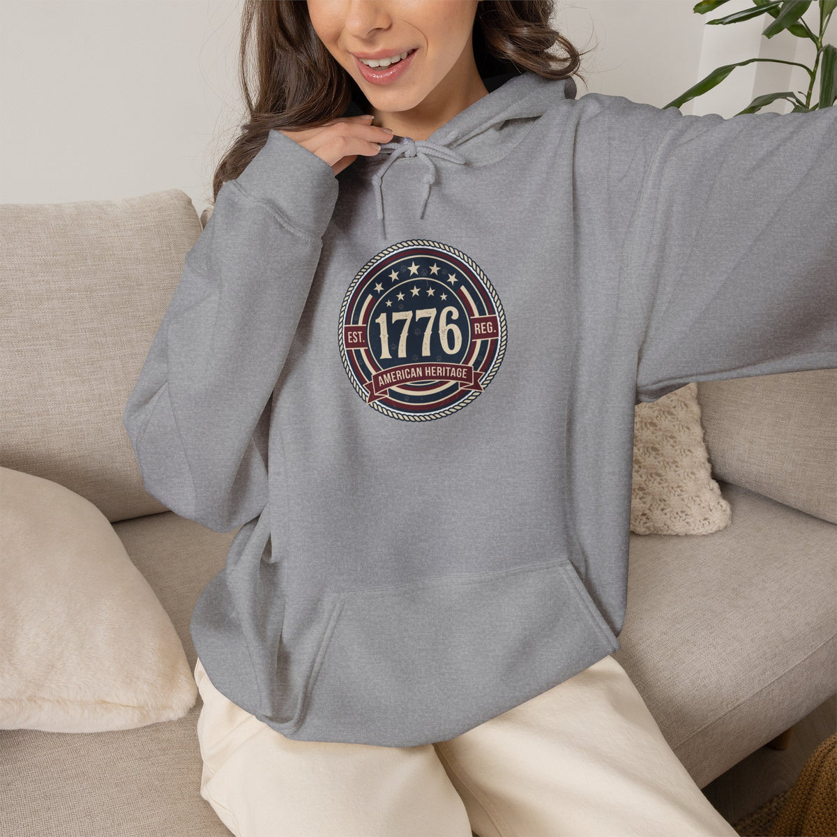 Guardians of the Night Hoodie – Patriotic American Flag Sweatshirt