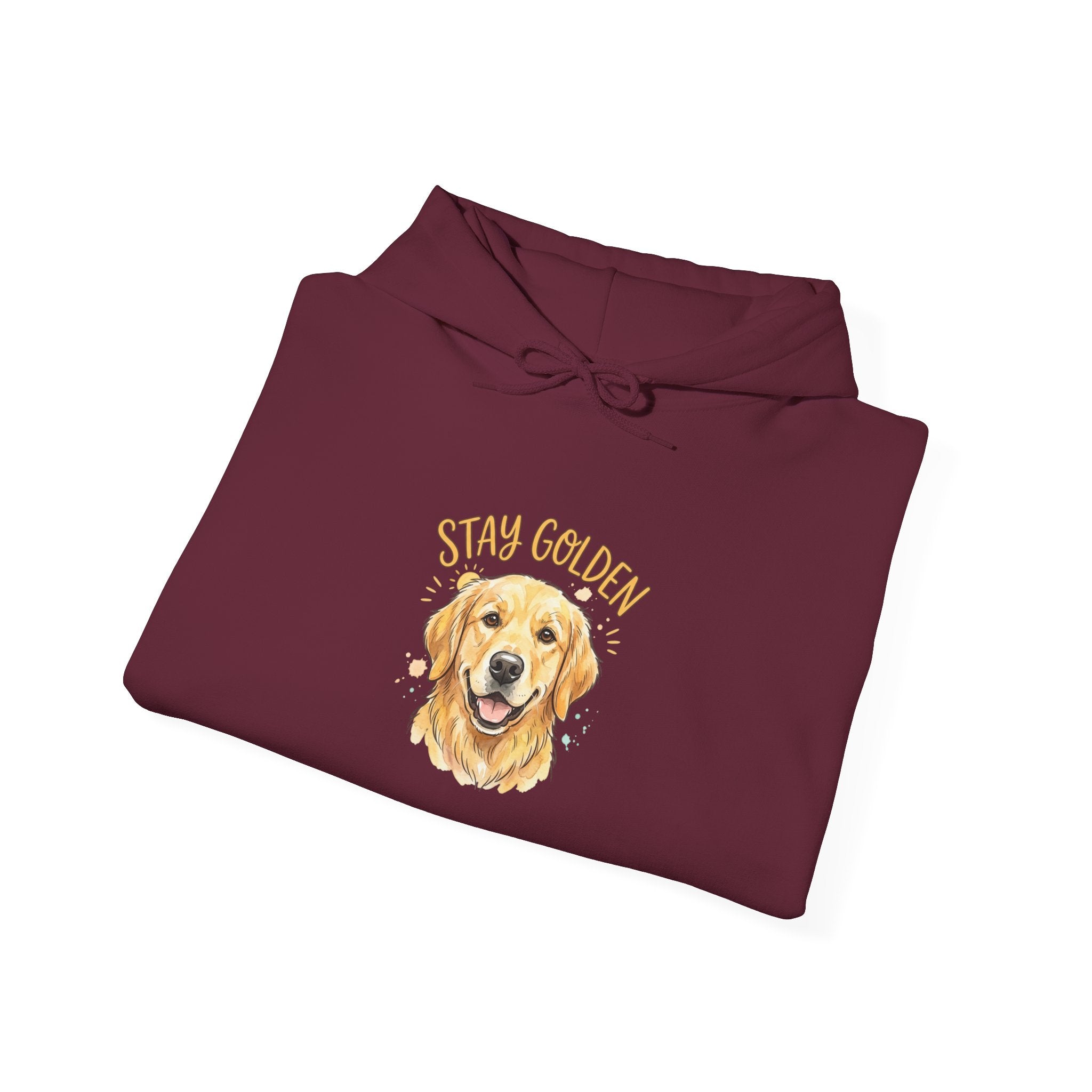 Stay Golden Golden Retriever Hoodie — Cute Dog Lover Sweatshirt