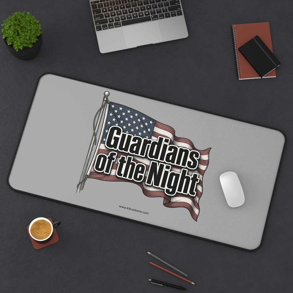 Guardians of the Night - Desk Mat
