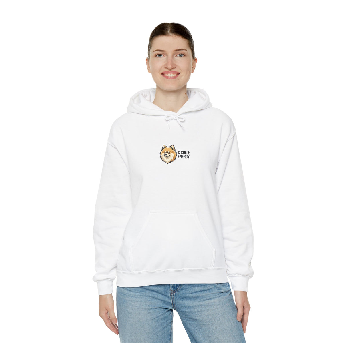 Pomeranian 'Chief of Barking at Nothing' Hoodie