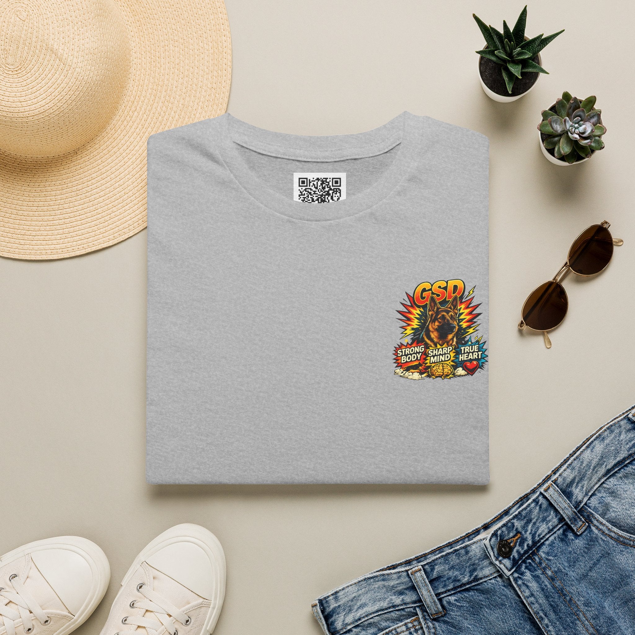Blank White T‑Shirt — Minimal Casual Tee