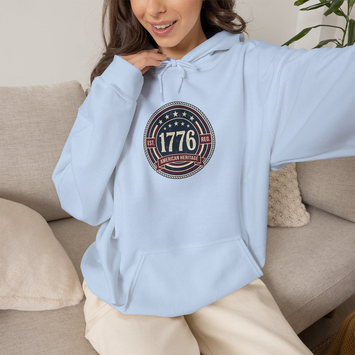 Guardians of the Night Hoodie – Patriotic American Flag Sweatshirt