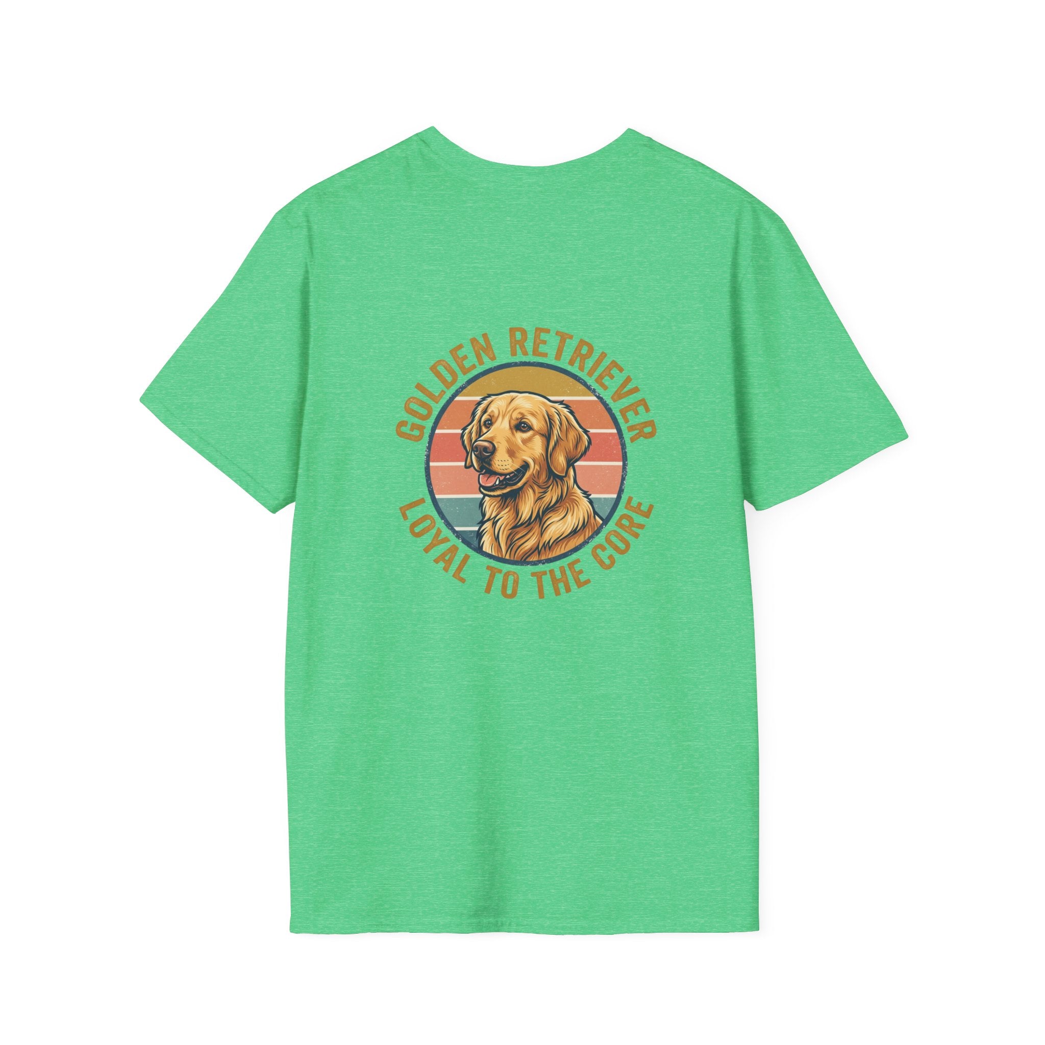 Golden Retriever Good Boy Club Print T-Shirt