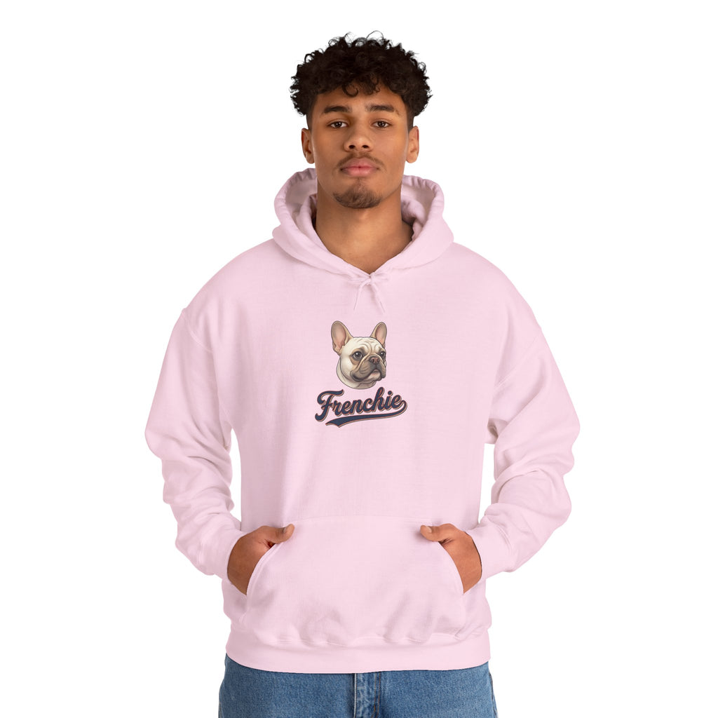 Frenchie Hoodie 90% Energy — Graphic Pullover