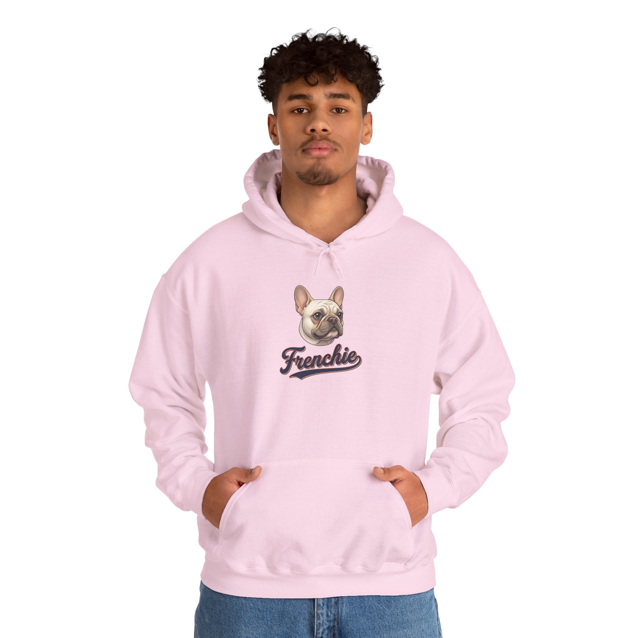 Frenchie Hoodie 90% Energy — Graphic Pullover