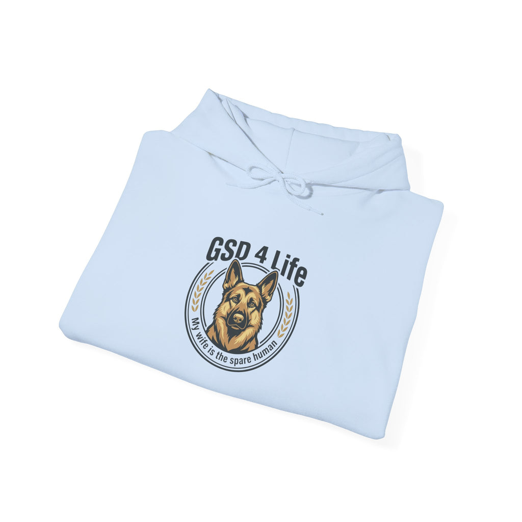 GSD 4 Life Hoodie - wife spare human
